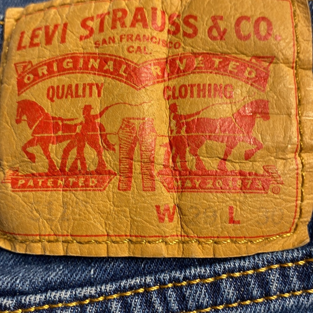 Levi’s 511 dark denim jeans 29x 30 straight leg - Picture 7 of 11